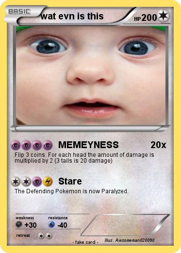 Pokemon wat evn is this