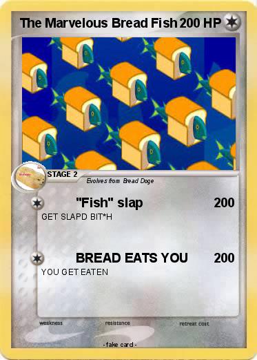 Pokemon The Marvelous Bread Fish