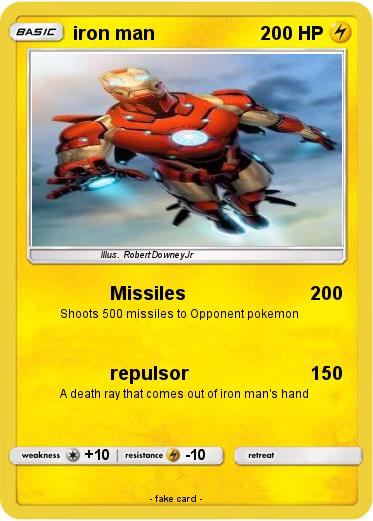 Pokemon iron man