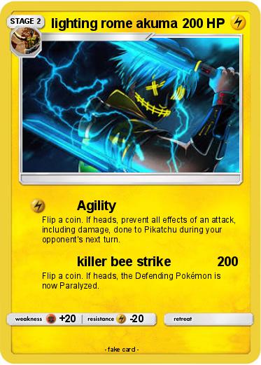 Pokemon lighting rome akuma