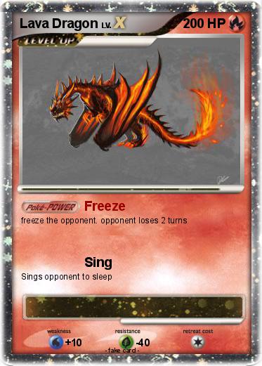 Pokemon Lava Dragon