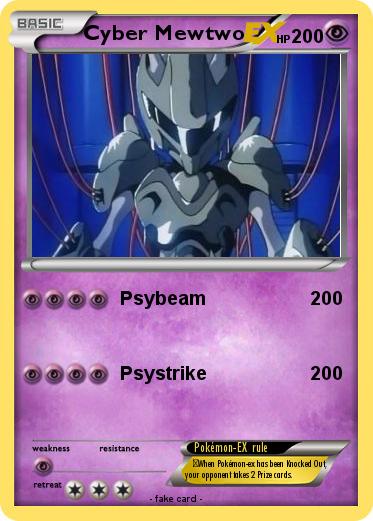 Pokemon Cyber Mewtwo