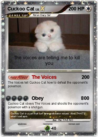 Pokemon Cuckoo Cat