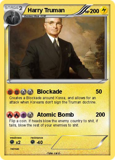 Pokemon Harry Truman