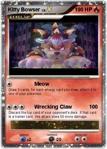 Pokemon Kitty Bowser