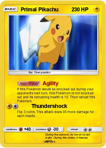 Pokemon Primal Pikachu         2