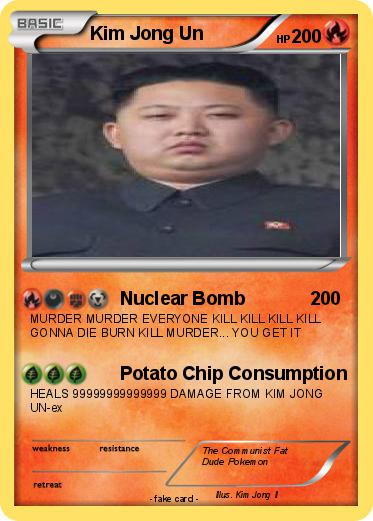 Pokemon Kim Jong Un
