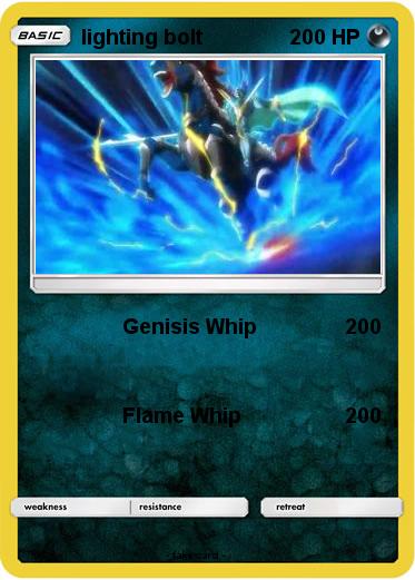 Pokemon lighting bolt