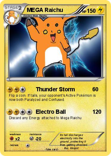Pokemon MEGA Raichu