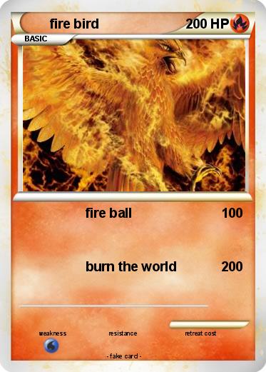 Pokemon fire bird