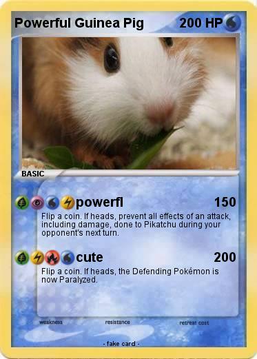 Pokemon Powerful Guinea Pig