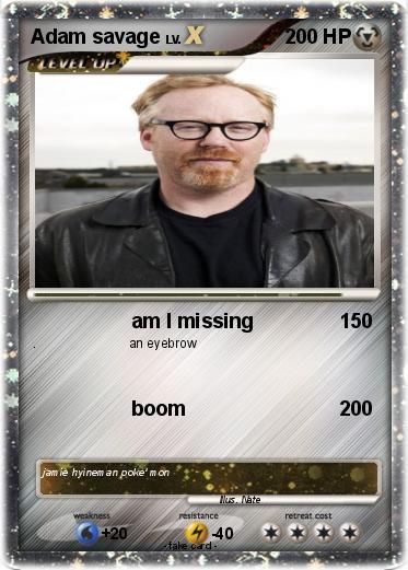Pokemon Adam savage