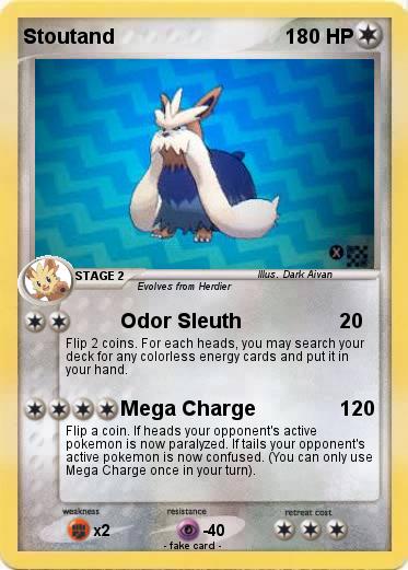 Pokemon Stoutand