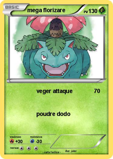 Pokemon mega florizare