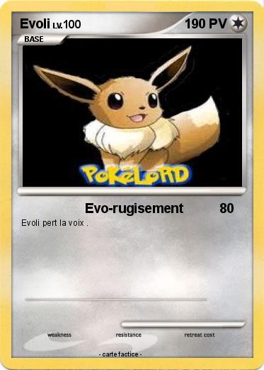 Pokemon Evoli