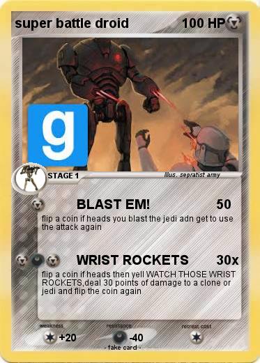 Pokemon super battle droid