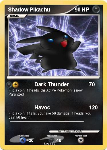 Pokemon Shadow Pikachu