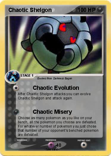 Pokemon Chaotic Shelgon