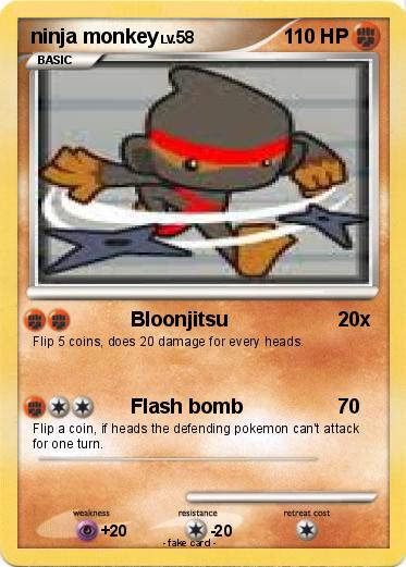 Pokemon ninja monkey