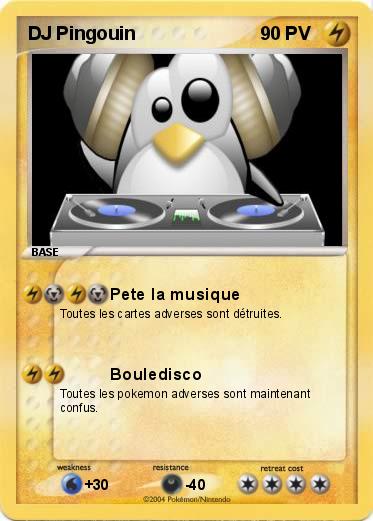 Pokemon DJ Pingouin