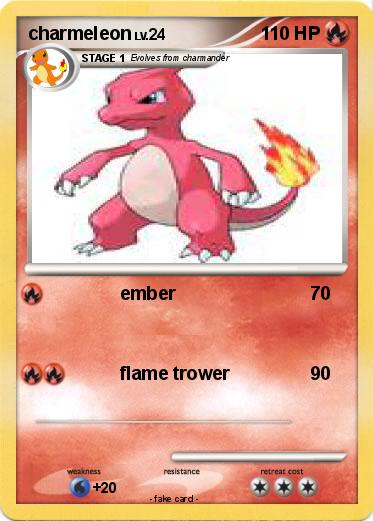 Pokemon charmeleon