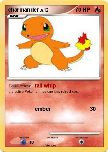 Pokemon charmander