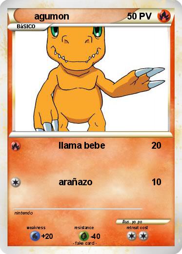 Pokemon agumon