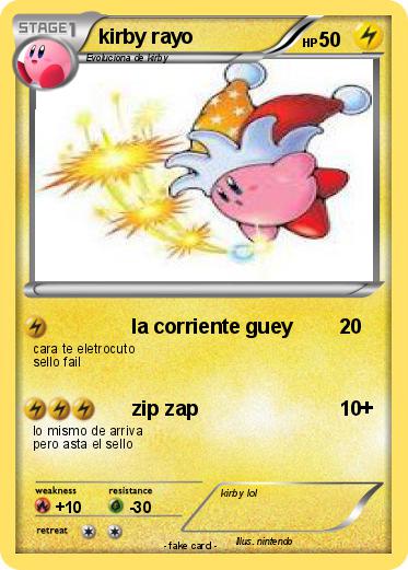 Pokemon kirby rayo