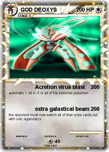 Pokemon GOD DEOXYS