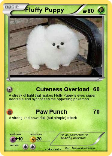 Pokemon Fluffy Puppy