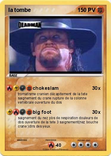 Pokemon la tombe