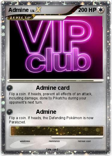 Pokemon Admine