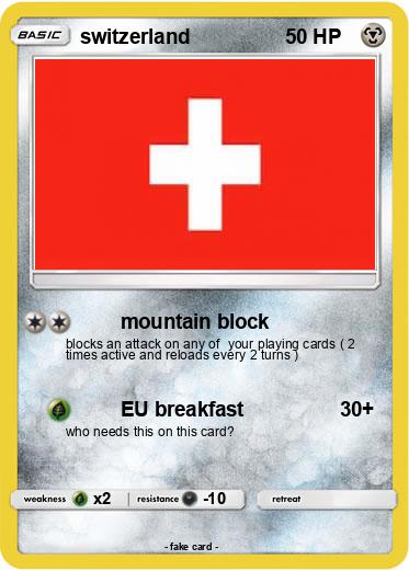 Pokemon switzerland