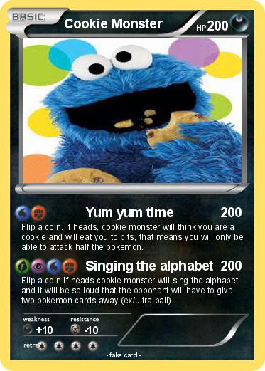 Pokemon Cookie Monster