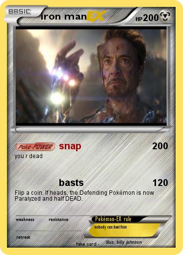 Pokemon iron man