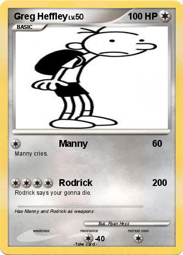 Pokemon Greg Heffley