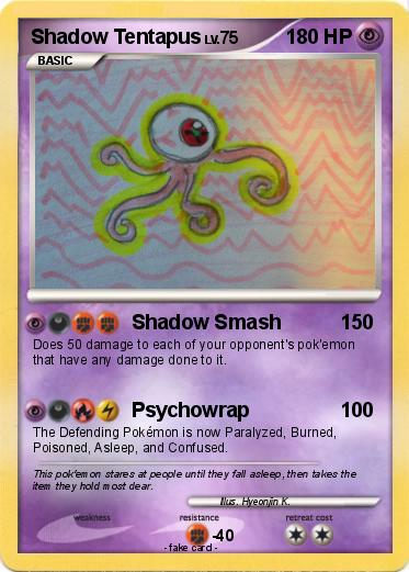 Pokemon Shadow Tentapus