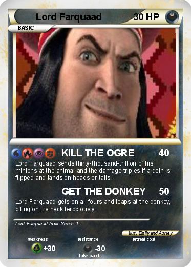 Pokemon Lord Farquaad