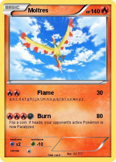 Pokemon Moltres