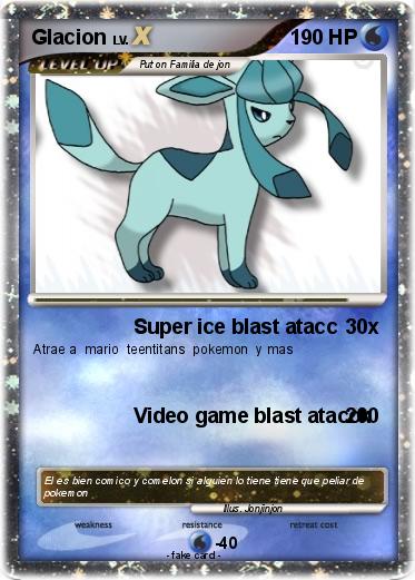 Pokemon Glacion