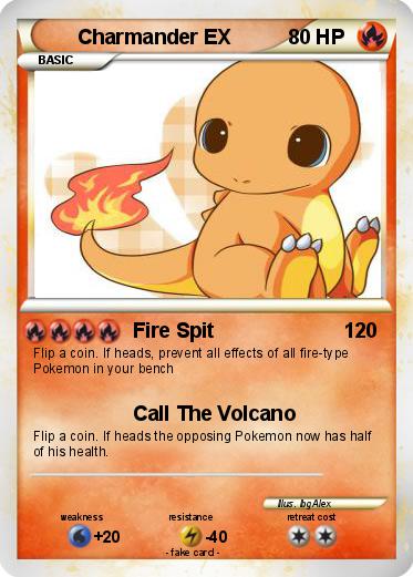 Pokemon Charmander EX