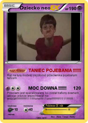 Pokemon Dziecko neo
