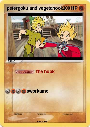 Pokemon petergoku and vegetahook