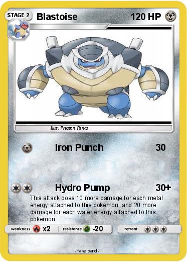 Pokemon Blastoise