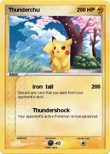 Pokemon Thunderchu