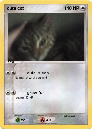 Pokemon cute cat