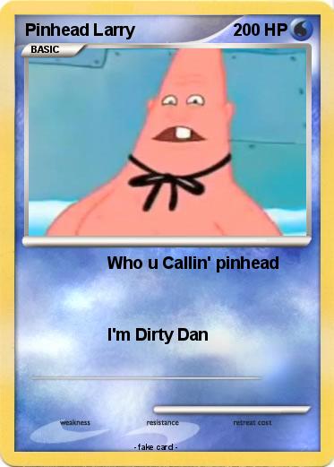 Pokemon Pinhead Larry