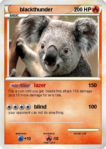 Pokemon blackthunder