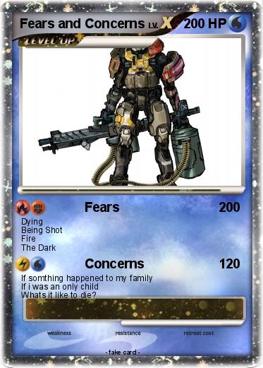 Pokemon Fears and Concerns