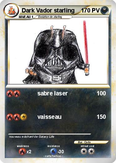 Pokemon Dark Vador starling